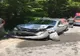 FOTO | Accident lângă Sălicea! Două persoane au ajuns la spital