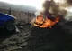 FOTO | Maşină distrusă de incendiu în Floreşti