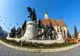 Un bărbat din Satu Mare a vandalizat statuia lui Matei Corvin din Cluj-Napoca