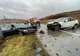 Grav accident în judeţul Cluj! Două persoane rănite după impactul frontal dintre două autoturisme de lux (FOTO)