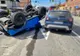 Accident cu trei mașini în Gilău provocat de un bărbat băut și fără permis de conducere