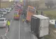 Accident între Cluj şi Gherla! Un autocar cu pasageri a ieşit de pe şosea (FOTO)