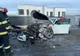 Patru bărbaţi răniţi într-un accident în Cluj-Napoca! Maşinile au fost distruse (FOTO)