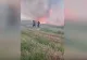 Incendiu puternic în Cluj. Flăcările au distrus mai multe culturi de grâu