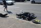 FOTO | Accident în Cluj cu un scuterist băut şi fără permis! Acesta a fugit de la locul accidentului