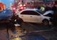 FOTO | Accident cu 5 maşini pe o stradă din Cluj! Un bărbat a fost grav rănit