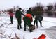 VIDEO | Operaţiune de salvare a unui câine din apele îngheţate ale râului Someșului