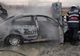 FOTO | Maşină distrusă de flăcări pe Autostrada Transilvania