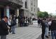 Peste 200 de protestatari au aşteptat-o pe Viorica Dăncilă la Cluj (VIDEO)