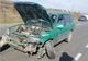 Accident în Bonţida! Autoturism lovit de un autotren (FOTO)