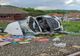 FOTO | Grav accident în judeţul Cluj! Microbuz lovit de tren