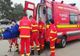 Accident de muncă mortal pe un șantier din Turda! Un bărbat a fost prins sub mai multe grinzi de beton