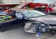 FOTO | Accident pe strada Oașului din Cluj! Două autoturisme s-au ciocnit violent 