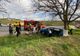 FOTO | Accident violent pe DN1F Cluj - Zalău! Două persoane au fost rănite