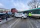Accident în lanţ în Cluj-Napoca! A fost implicată şi o maşină a Poliţiei Locale (FOTO)