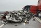 Accident pe Autostrada A3! Un bărbat a fost rănit după ce s-a răsturnat cu autocamionul (FOTO)