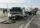 Accident cu două maşini la ieşire din Turda! Un bărbat a fost rănit (FOTO)