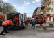 Incendiu într-un bloc din Florești! Un bărbat a suferit arsuri grave (FOTO)