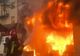 Incendiu violent în Huedin! Pompierii s-au luptat două ore cu flăcările (FOTO)