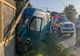 Accident într-o localitate din judeţul Cluj! Un tânăr beat a intrat cu duba într-o casă (FOTO)